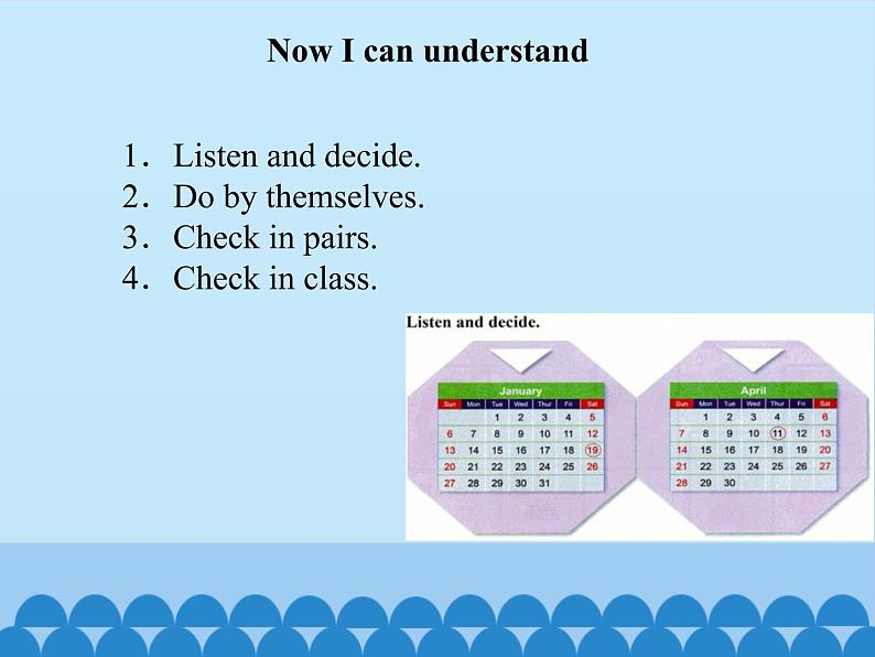 三年级上册英语课件－UNIT THREE I WAS BORN ON MAY 23RD   Lesson 12   北京课改版04