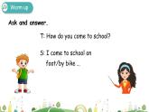 Unit 2 Ways to go to school Part B 第四课时 课件+素材