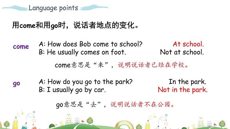 Unit 2 Ways to go to school Part B 第四课时 课件+素材08