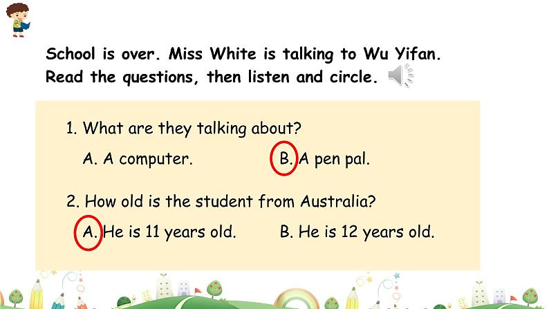 Unit 4  I have a pen pal Part B 第二课时 课件+素材08