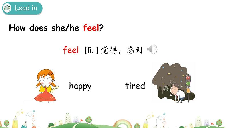 Unit 6 How do you feel Part A 第一课时 课件+素材03