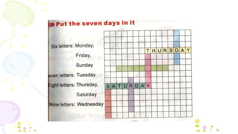 Unit 7  It’s Tuesday 第四课时 课件07