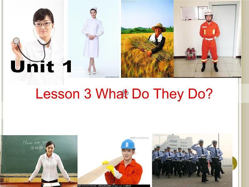 Lesson 3 What Do They Do 课件01