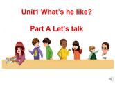 Unit1 What's he like A Let’s talk 课件