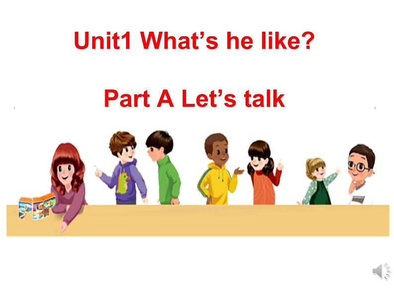 Unit1 What's he like A Let’s talk 课件01