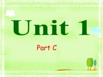 小学英语Unit 1 What's he like? Part C教案配套ppt课件