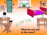 Unit 5 There is a big bed A Let’s learn & Let’s play 课件
