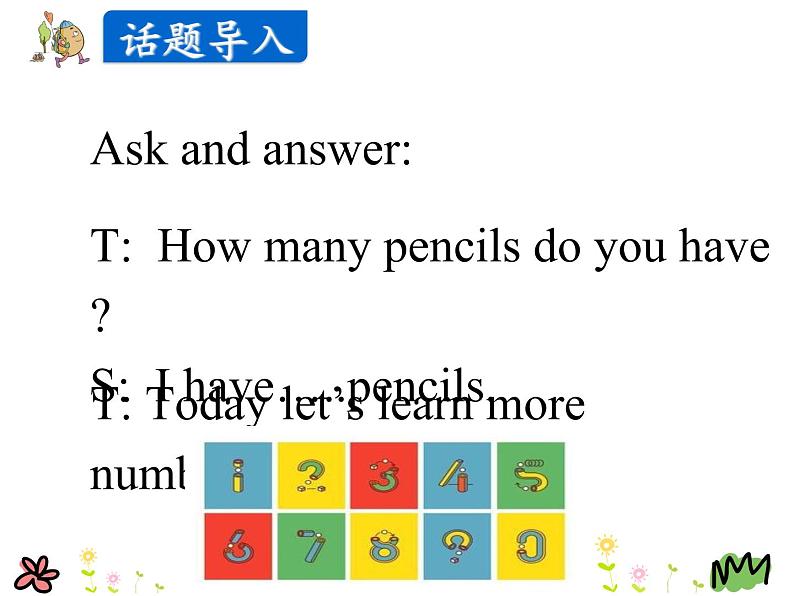 Unit 1Lesson 6  Numbers 6-10  课件+素材04