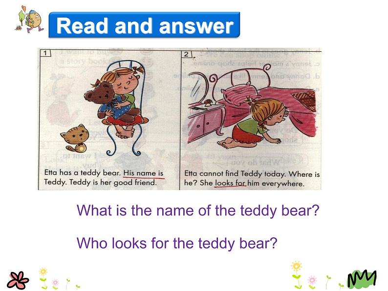 第四单元《Lesson24 Etta’s Teddy Bear》课件+素材08
