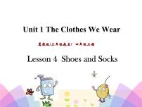 小学英语冀教版 (三年级起点)四年级上册Lesson 4 Shoes and Socks完美版ppt课件