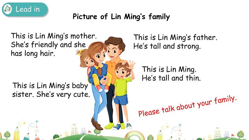 Unit 6 Meet my family! Part A 第二课时 教学课件+素材03