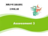 Assessment 3 课件