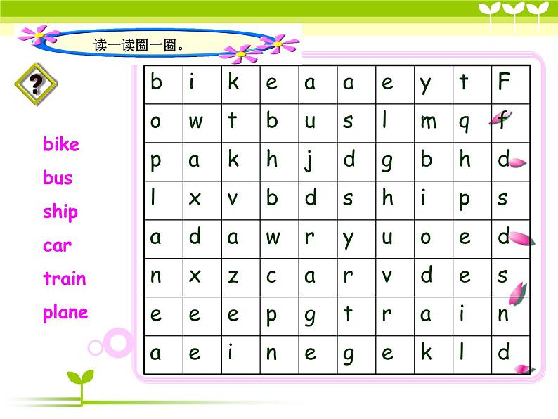 二年级上册英语课件- Module 7 Unit 1 How do you go to  school？  外研社（一起）第5页