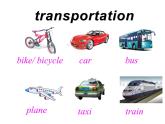 二年级上册英语课件- Module 7 Unit 1 How do you go to  school？ 外研社（一起）