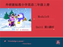 英语二年级上册Unit 1 It’s winter.多媒体教学ppt课件