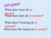 二年級上冊英語課件- Module 9 Unit 2 What does he do in summer？ 外研社（一起）