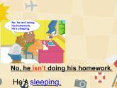 二年級下冊英語課件- Module 3 Unit 1 Sam isn’t tidying his room.外研社（一起）