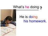 二年級下冊英語課件- Module 3 Unit 1 Sam isn’t tidying his  room. 外研社（一起）