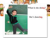 二年級下冊英語課件- Module 2 Unit 1 She's listening to the radio.外研社（一起）