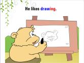二年級(jí)下冊(cè)英語(yǔ)課件- Module 2 Unit 2 I’m drawing a picture.   外研社（一起）