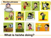 二年级下册英语课件- Module 5 Unit 2 What are the kids doing？ 外研社（一起）