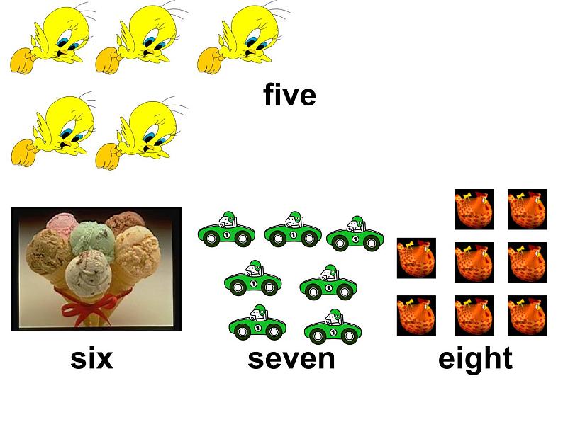 一年级上册英语课件- Module 8 Unit 1 How  many？外研社（一起）04