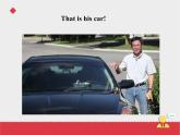 一年级上册英语课件- Module 10 Unit 2 That is his car.   外研社（一起）