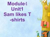 二年级上册英语课件- Module 4 Unit 1 Sam likes  T-shirts. 外研社（一起）