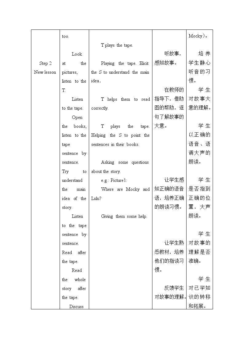 二年级下英语教案-Unit 7 Fruit 北师大版03