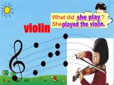 四年級下冊英語課件- Module4 Unit1 Dad played the erhu.  外研社（一起）