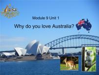 外研版 (一年级起点)Module 9Unit 1  Why do you like Australia?图文ppt课件