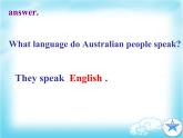 四年級下冊英語課件- Module9 Unit 1 Why do you like  Australia？外研社（一起）