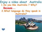 四年级下册英语课件- Module9 Unit 1 Why do you like Australia？ 外研社（一起）