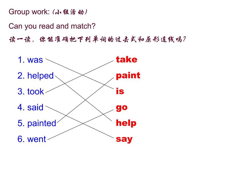 四年级上册英语课件- Module6 Unit2 He didn’t come back. 外研社（一起）05