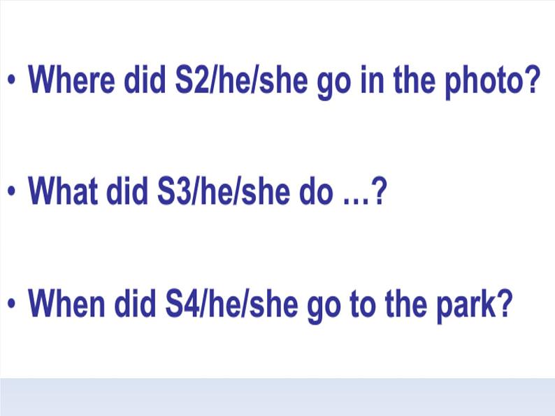 四年级上册英语课件- Module8 Unit2 Where did you go yesterday？外研社（一起）05