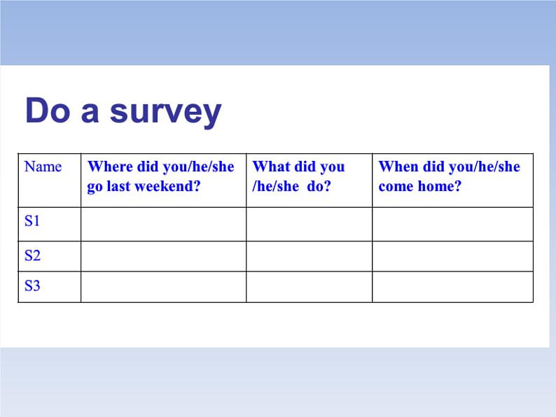 四年级上册英语课件- Module8 Unit2 Where did you go yesterday？外研社（一起）07