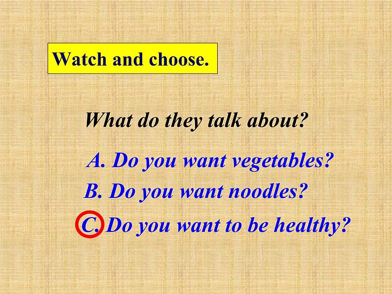 四年级上册英语课件- Module10 Unit2 Eat vegetables every day.  外研社（一起）07