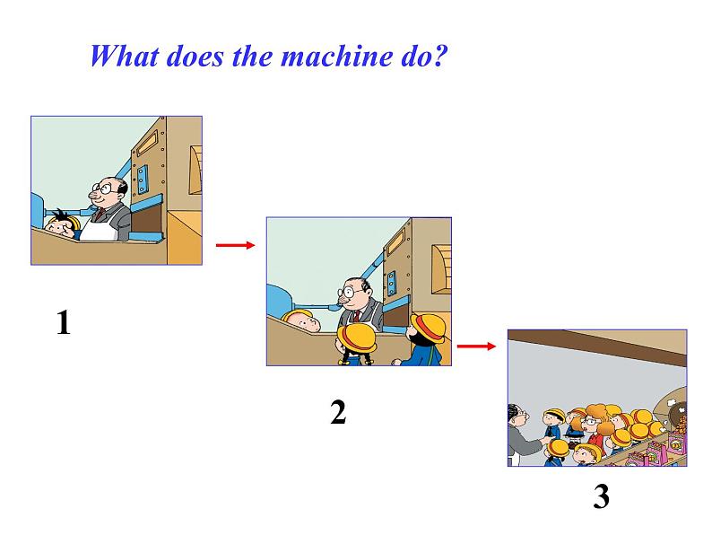 四年级下册英语课件- Module 1 Unit 1 Don 't touch the machines, please!   外研社（一起）第8页