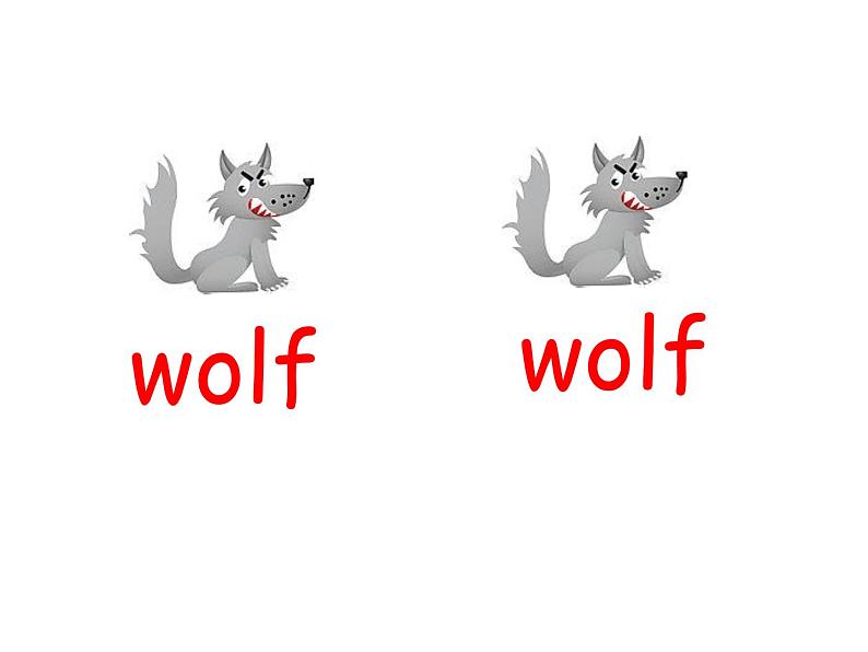 四年级下册英语课件- Module 3 Unit 1 He shouted,  “Wolf,Wolf! ” 外研社（一起）第6页