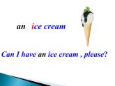 三年级上册英语课件- Module 5 Unit 1 Can I have an ice cream？ 外研社（一起）