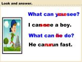 三年级上册英语课件- Module 4 Unit 2 What can you see？外研社（一起）