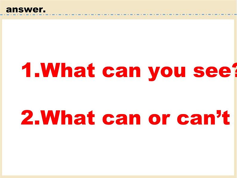 三年级上册英语课件- Module 4 Unit 2 What can you see？外研社（一起）第3页