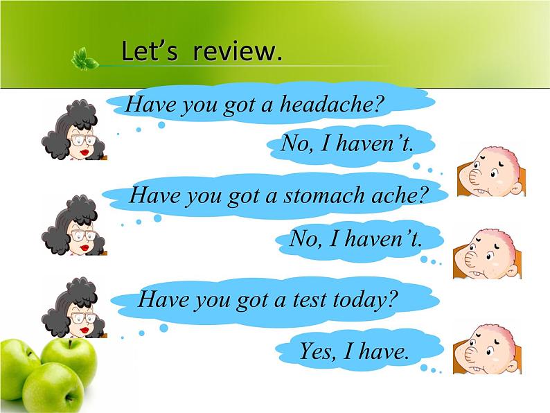 三年级上册英语课件- Module 7 Unit 2 She’s got a cold.  外研社（一起）03