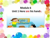 三年级下册英语课件- Module 6 Unit 1 Here are his hands.    外研社（一起）
