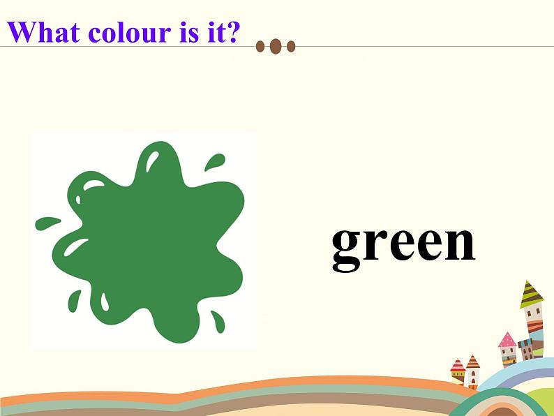 Unit 2 Colours PartA Let's learn 第一课时 课件06