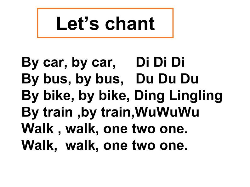 Unit 2 Ways to go to school第五课时 课件第2页