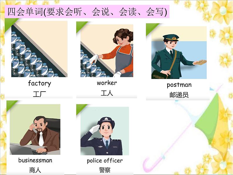 Unit5 What does he do 第一课时 课件03
