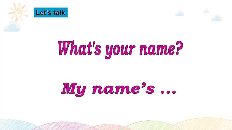 Unit 1 Hello! B Let's talk 课件（含视频素材）07