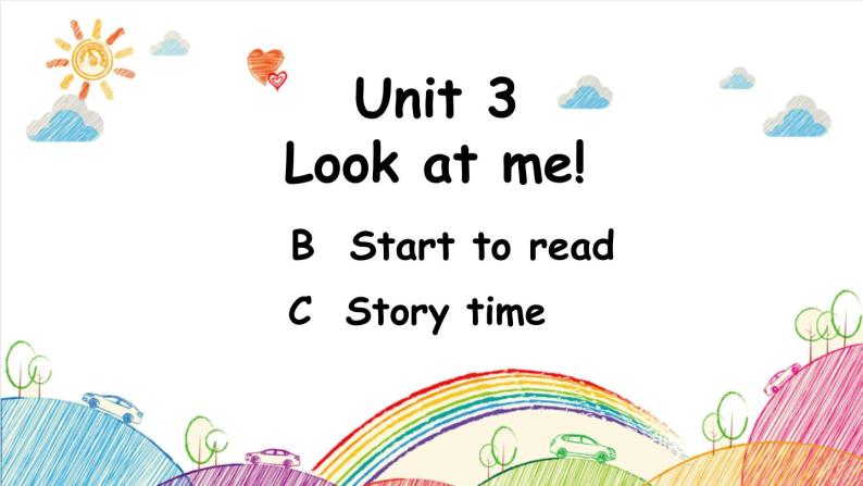 Unit 3 Look at me! B Start to read 课件（含视频素材）01