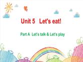 Unit 5 Let's eat! A Let's talk 课件（含视频素材）